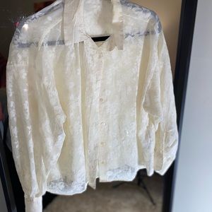 Floral Button Up
